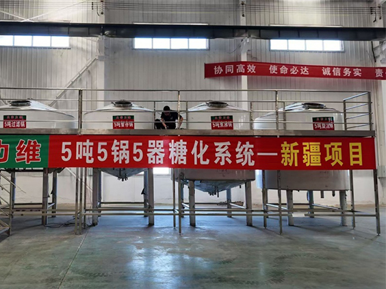 且末精酿啤酒设备厂—5吨精酿啤酒设备—新疆项目